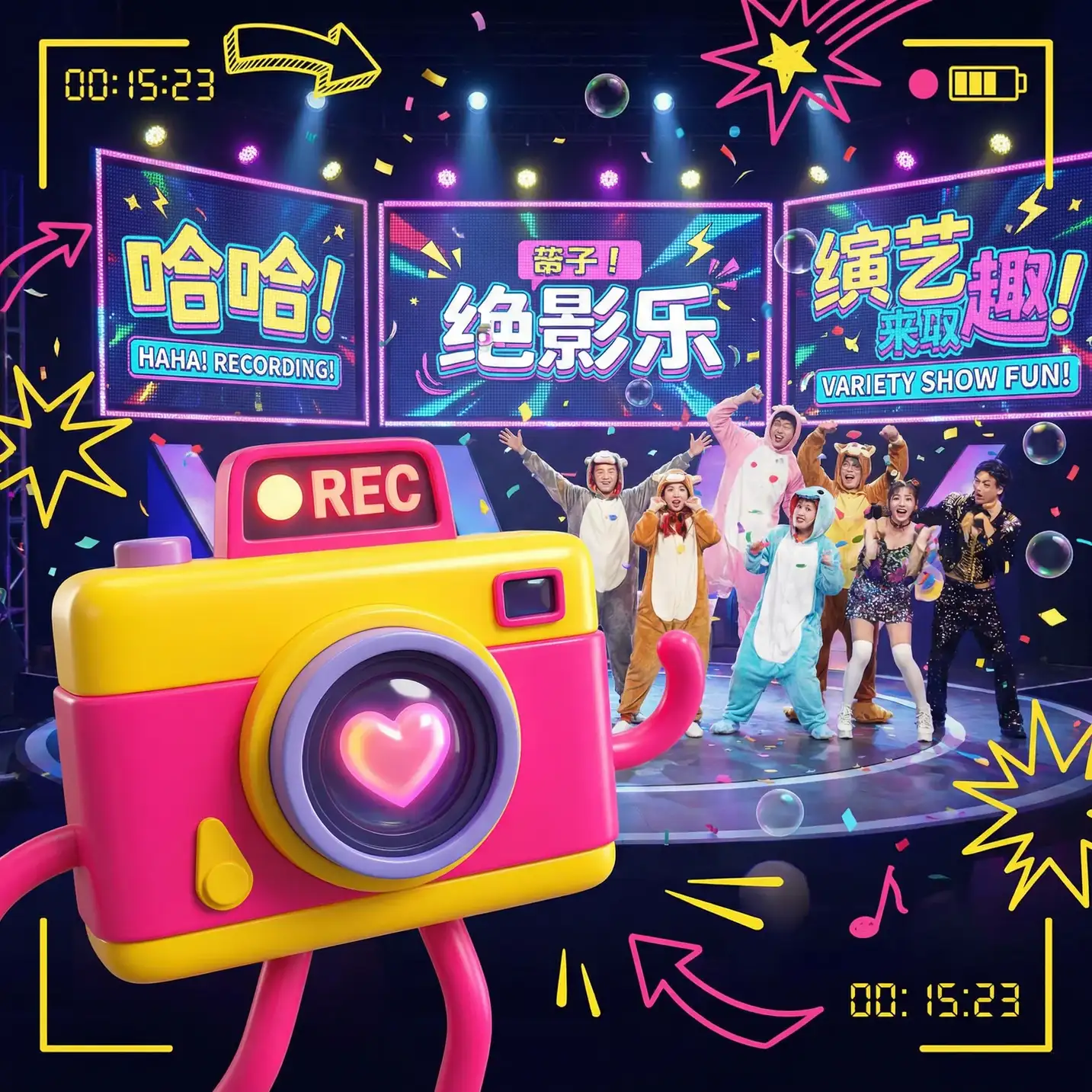 神秘视频 游戏环节高能瞬间